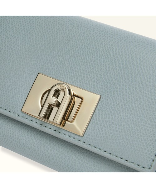 FURLA(フルラ)の「※使用不可※ FURLA 1927 M COMPACT WALLET(財布・レディース・ライトオリーブ/ライトブルー・ONE SIZE)」の3枚目の写真