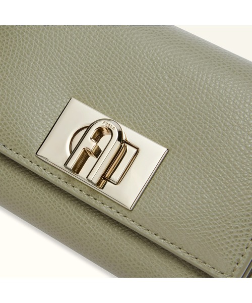 FURLA(フルラ)の「※使用不可※ FURLA 1927 M COMPACT WALLET(財布・レディース・ライトオリーブ/ライトブルー・ONE SIZE)」の13枚目の写真