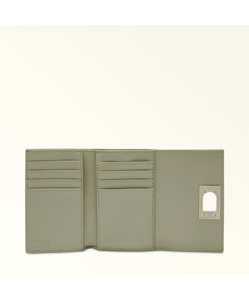 FURLA(フルラ)の「※使用不可※ FURLA 1927 M COMPACT WALLET(財布・レディース・ライトオリーブ/ライトブルー・ONE SIZE)」の11枚目の写真