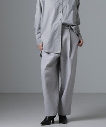 NANO universe（ナノユニバース）の「ジャ－ジーメルトンタックワイドパンツ（その他パンツ）」