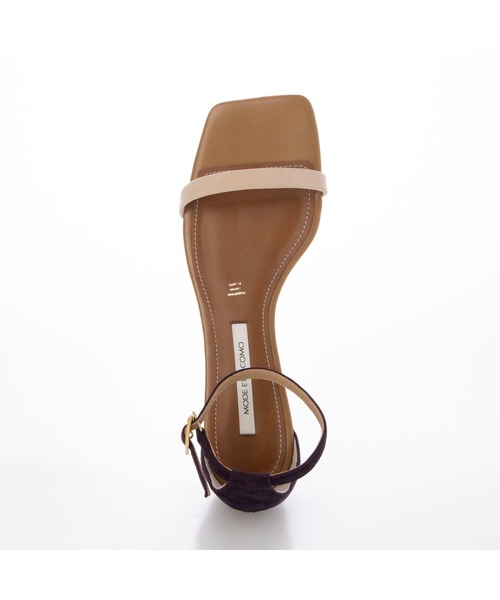 Mode et Jacomo(モードエジャコモ)の「スリムストラップフラットサンダル(サンダル・レディース・クリーム/ブラック/イエロー系その他6/ダークブラウン/ホワイト/ゴールド/ピンク系その他4・22.5cm/23cm/23.5cm/24cm/24.5cm)」の21枚目の写真