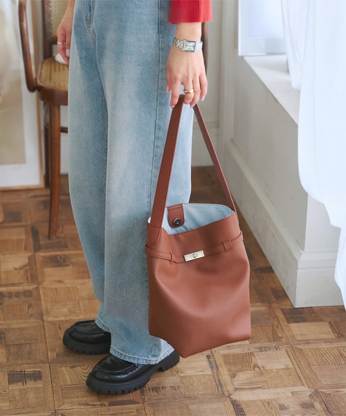 Z353：TIP ZONE KOBE Hand Bag バケツ型 オレンジ 株式会社山形屋 - 〔予告〕 ＼「TIP ZONE」KOBE 神戸バッグ期間