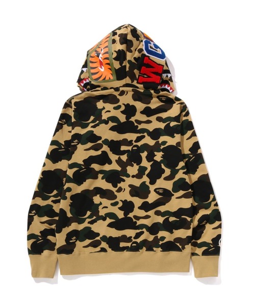 1st camo shark hoodie jacket エイプジャケット A BATHING APE（アベイシングエイプ）の「1ST CAMO SHARK FULL ZIP