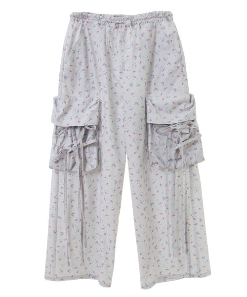 セール】TINY FLOWER CARGO パンツ（カーゴパンツ）｜Candy Stripper