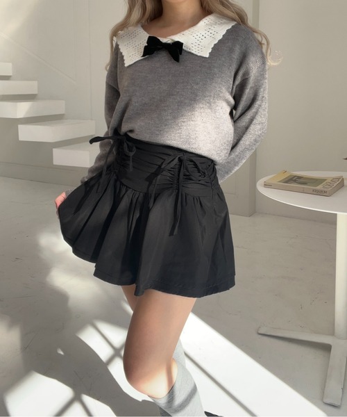 ガーリーリボンニット（ニット/セーター）｜MORE self LOVE（モアセルフラブ）