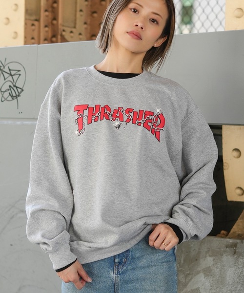 セール】CHAINS BY DANIEL SHEPARD CREW SWEAT/スラッシャー