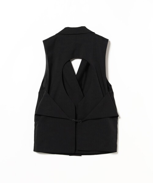 RBS（アールビーエス）の「RBS / バック オープン ジレ（ベスト・レディース・ブラック/ネイビー・1/0）」の12枚目の写真