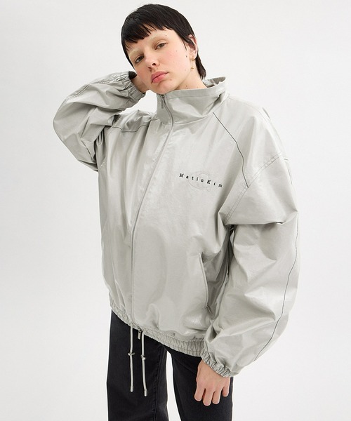 COACH MATIN KIM レイヤード コーティング フーディー ジャンパー 公式】COACH – コーチ | 【COACH MATIN KIM】レイヤード コーティング