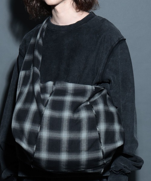 HARE（ハレ）の「【一部カラーWEB限定】EASYショルダーBAG(HARE)（ショルダーバッグ・メンズ・ブラック/グレー系その他/ブラック系その他・FREE）」の7枚目の写真