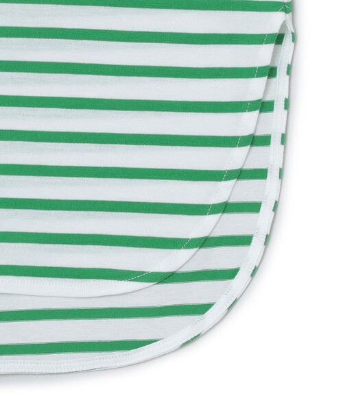 MACKINTOSH PHILOSOPHY(マッキントッシュ フィロソフィー)の「ラウンドヘムボーダーロンT(Tシャツ/カットソー・レディース・ダークネイビー/グリーン・38)」の6枚目の写真