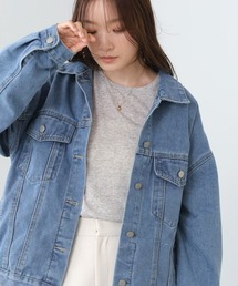 Bab（バブ）の「ルーズデニムジャケット（デニムジャケット）」