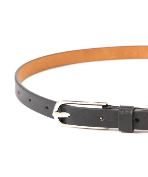 NATURAL BEAUTY BASIC（ナチュラルビューティーベーシック）の「シンプルバックルベルト（ベルト・レディース・ブラウン/ダークブラウン/ブラック・FREE）」の5枚目の写真