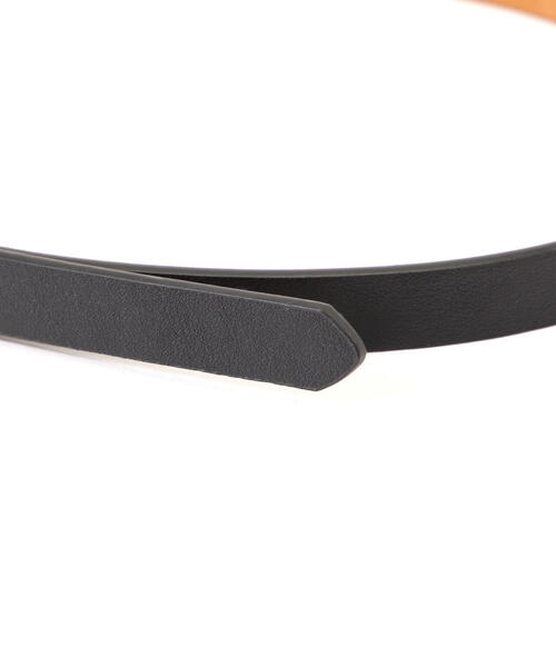 NATURAL BEAUTY BASIC（ナチュラルビューティーベーシック）の「シンプルバックルベルト（ベルト・レディース・ブラウン/ダークブラウン/ブラック・FREE）」の6枚目の写真