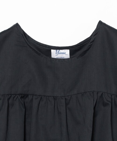 Yarmo（ヤーモ）の「Yarmo/ Cropped Tabard（シャツ/ブラウス・レディース・ネイビー・ONE SIZE）」の3枚目の写真