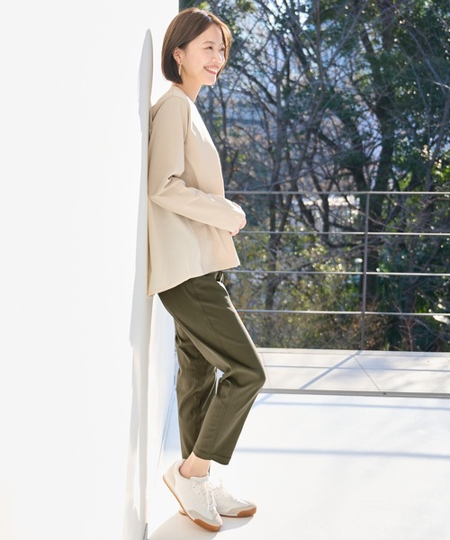 Arnold Palmer（アーノルドパーマー）の「スーパーストレッチ シェア パンツ（その他パンツ・レディース・チャコールグレー/ブラック/カーキ/ベージュ/ネイビー・LL/L/M/S/XS）」の16枚目の写真