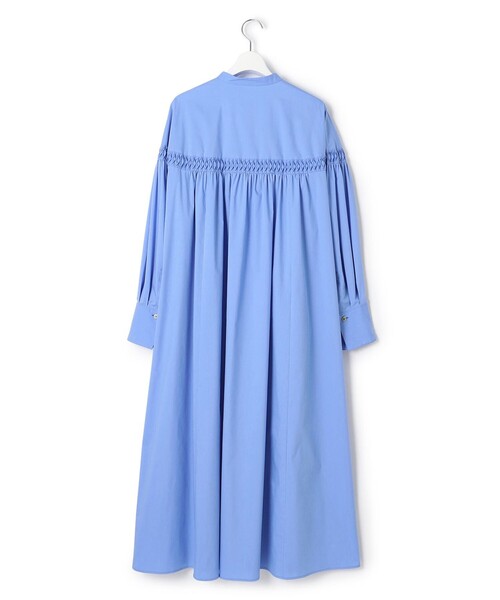 23区 L(ニジュウサンクオオキイサイズ)の「【洗える】コンパクトライトクロス ピンタック ワンピース(ワンピース・レディース・ブラック系/ブルー系/ベージュ系・50/46/44/48)」の12枚目の写真