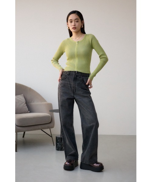 AZUL by moussy(アズールバイマウジー)の「スタッズデザインプラットフォームサボサンダル(サンダル・レディース・ブラック/ブロンズ・SMALL/MEDIUM/LARGE)」の18枚目の写真