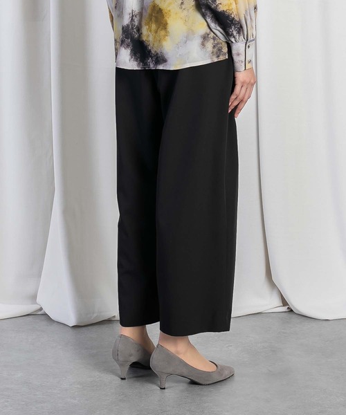 RAW FUDGE(ローファッジ)の「ハイウエストクロスタックパンツ(スラックス・レディース・ベージュ/グレー/ブラック・M)」の10枚目の写真