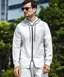 1PIU1UGUALE3 RELAX(ウノピゥウノウグァーレトレ リラックス)プリントロゴ クレイジーカラー カモ柄 ランニングフーディー ランニングパーカー(伸縮性 / 吸水速乾)