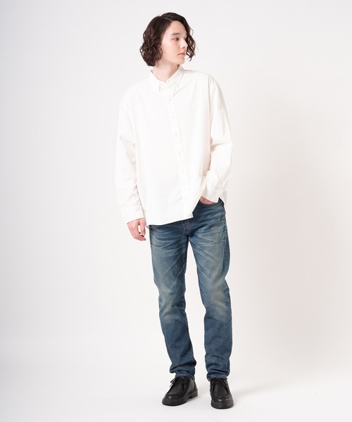 Levi's（リーバイス）の「Levi's/リーバイス BLUETAB(TM) 502(TM) テーパードジーンズ ミディアムインディゴ MADE IN JAPAN（デニムパンツ・メンズ・インディゴブルー・W32 L32/W34 L32/W36 L32/W28 L32/W30 L32）」の15枚目の写真