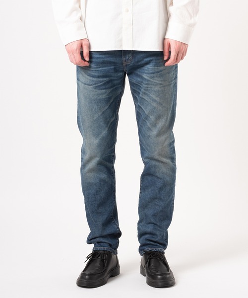 Levi's（リーバイス）の「Levi's/リーバイス BLUETAB(TM) 502(TM) テーパードジーンズ ミディアムインディゴ MADE IN JAPAN（デニムパンツ・メンズ・インディゴブルー・W32 L32/W34 L32/W36 L32/W28 L32/W30 L32）」の21枚目の写真