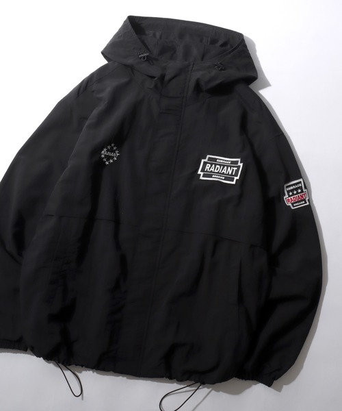 セール】SITRY Nylon Hoodie/別注 オーバーサイズ ブロークコア