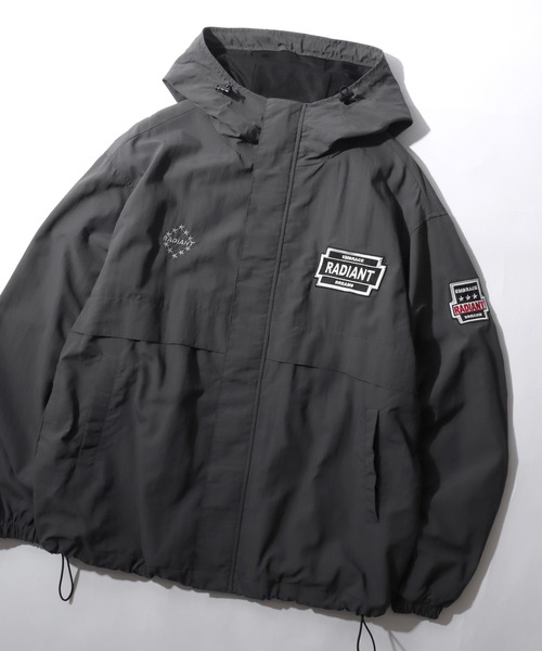 セール】SITRY Nylon Hoodie/別注 オーバーサイズ ブロークコア