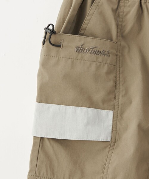 WILD THINGS（ワイルドシングス）の「【別注】＜WILD THINGS＞ショートパンツ  / キッズ 110cm-130cm（その他パンツ・キッズ・オリーブ/ブラック・S(120-130cm)/XS(110-120cm)）」の9枚目の写真