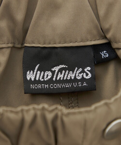 WILD THINGS（ワイルドシングス）の「【別注】＜WILD THINGS＞ショートパンツ  / キッズ 110cm-130cm（その他パンツ・キッズ・オリーブ/ブラック・S(120-130cm)/XS(110-120cm)）」の17枚目の写真