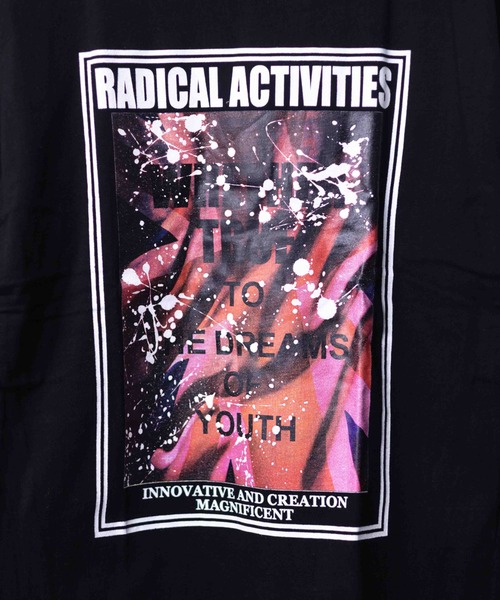 in the attic(インジアティック)の「【W】【it】【in the attic】ヴィンテージプリントクルーネックL/S-T(Tシャツ/カットソー・メンズ・ホワイト/ブラック・X-LARGE/LARGE)」の4枚目の写真