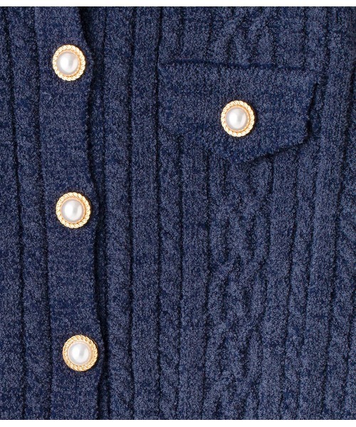 PEACH JOHN（ピーチジョン）の「ツイード風ニットカーデ（カーディガン/ボレロ・レディース・ミント/ネイビー/アイボリー・ONE SIZE）」の21枚目の写真