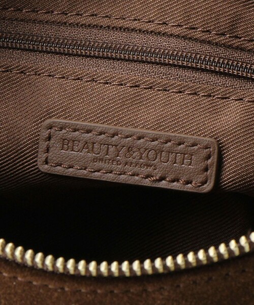 BEAUTY&YOUTH UNITED ARROWS（ビューティーアンドユースユナイテッドアローズ）の「スエード スクエア ショルダーバッグ（ショルダーバッグ・レディース・ダークブラウン・FREE）」の13枚目の写真