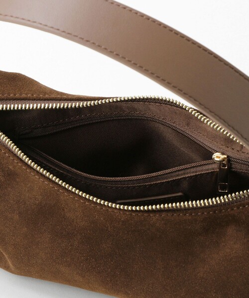 BEAUTY&YOUTH UNITED ARROWS（ビューティーアンドユースユナイテッドアローズ）の「スエード スクエア ショルダーバッグ（ショルダーバッグ・レディース・ダークブラウン・FREE）」の14枚目の写真