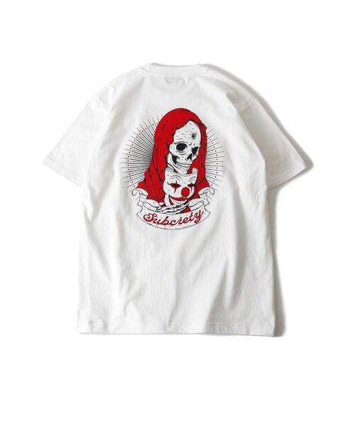 Subciety(サブサエティ)の「Heist tee(Tシャツ/カットソー・メンズ・ホワイト/ブラック/レッド・SMALL/XX-LARGE/X-LARGE/LARGE/MEDIUM)」の20枚目の写真