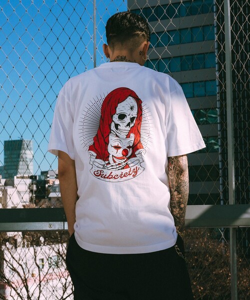 Subciety(サブサエティ)の「Heist tee(Tシャツ/カットソー・メンズ・ホワイト/ブラック/レッド・SMALL/XX-LARGE/X-LARGE/LARGE/MEDIUM)」の22枚目の写真