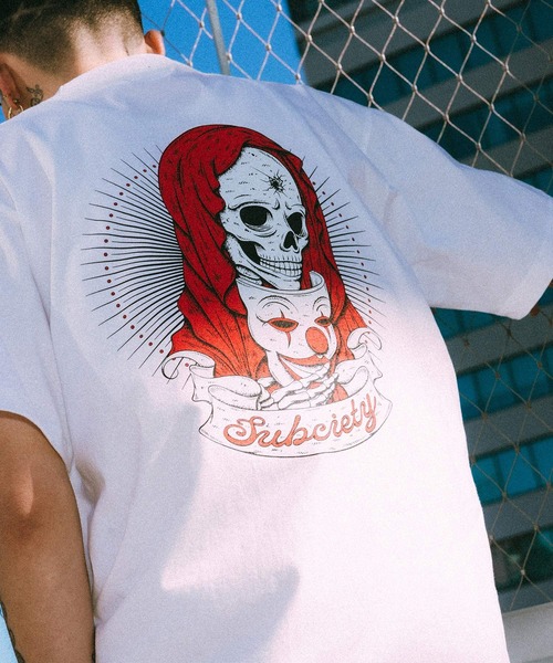 Subciety（サブサエティ）の「Heist tee（Tシャツ/カットソー・メンズ・ホワイト/ブラック/レッド・SMALL/XX-LARGE/X-LARGE/LARGE/MEDIUM）」の15枚目の写真