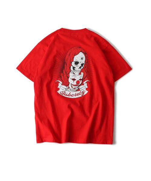 Subciety（サブサエティ）の「Heist tee（Tシャツ/カットソー・メンズ・ホワイト/ブラック/レッド・SMALL/XX-LARGE/X-LARGE/LARGE/MEDIUM）」の4枚目の写真