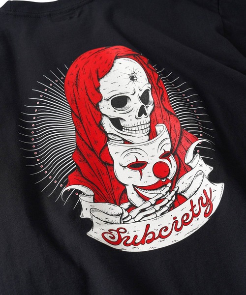 Subciety（サブサエティ）の「Heist tee（Tシャツ/カットソー・メンズ・ホワイト/ブラック/レッド・SMALL/XX-LARGE/X-LARGE/LARGE/MEDIUM）」の6枚目の写真