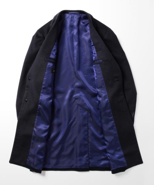 BRILLA per il gusto（ブリッラペルイルグースト）の「Brilla per il gusto / キャメル チェスターコート（チェスターコート・メンズ・ネイビー・46/44/50/42/48）」の5枚目の写真