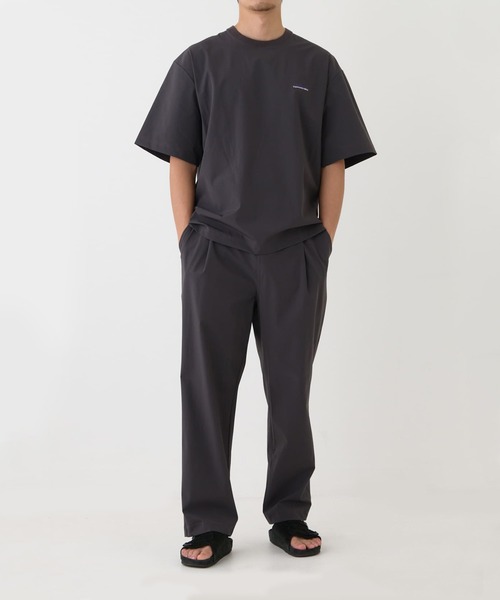 THOUSAND MILE(サウザンドマイル)の「THOUSAND MILE/サウザンドマイル SHORT SLEEVE T-SHIRT & LONG PANTS SET セットアップ(セットアップ・メンズ・ブラック/チャコール・XL/L/M)」の9枚目の写真