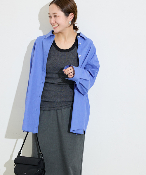 MILLER（ミラー）の「別注【MILLER/ミラー】 リブタンクトップ 2枚セット（タンクトップ・レディース・B/A/C・FREE）」の5枚目の写真