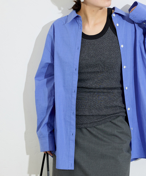 MILLER（ミラー）の「別注【MILLER/ミラー】 リブタンクトップ 2枚セット（タンクトップ・レディース・B/A/C・FREE）」の6枚目の写真