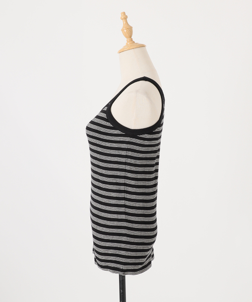 MILLER（ミラー）の「別注【MILLER/ミラー】 リブタンクトップ 2枚セット（タンクトップ・レディース・B/A/C・FREE）」の8枚目の写真