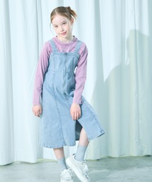 PAIRMANON COEUR（ペアマノンクール）の「【PAIRMANON COEUR】デニムジップワンピース（ワンピース）」