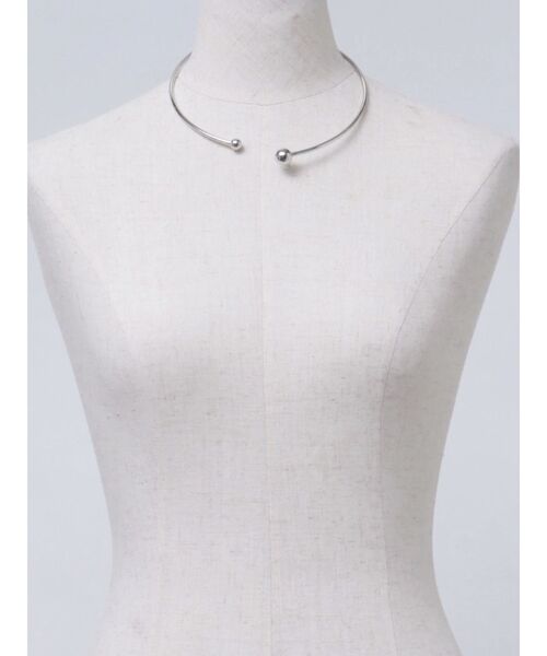 MURUA（ムルーア）の「ボールズチョーカー（ネックレス・レディース・シルバー・FREE）」の6枚目の写真