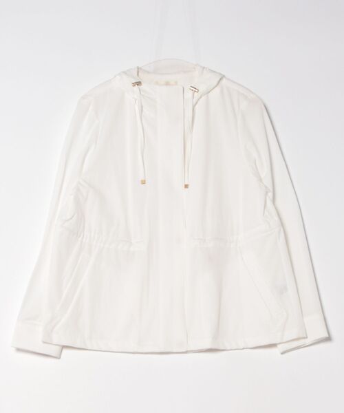 12Twelve Agenda（トゥエルブ　アジェンダ）の「ペプラムマウンテンパーカー（マウンテンパーカー・レディース・オフホワイト/チャコールグレー/ネイビー・M）」の22枚目の写真