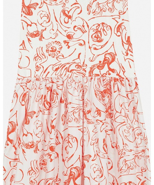 marimekko◆Muodostelma Cactis コットンブレンド ワンピース セール】Sh Taide Cactis / dress（ワンピース）｜marimekko