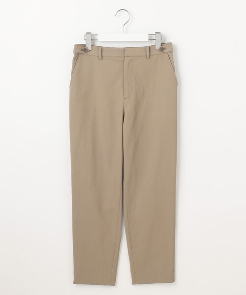 J.PRESS Ladies(J.プレス レディス)の「【洗える・接触冷感・UVケア・吸水速乾・防透け】麻シェルドライ テーパード パンツ(その他パンツ・レディース・アイボリー系/ライトグリーン系/ネイビー系/カーキ系・XS/S)」の11枚目の写真