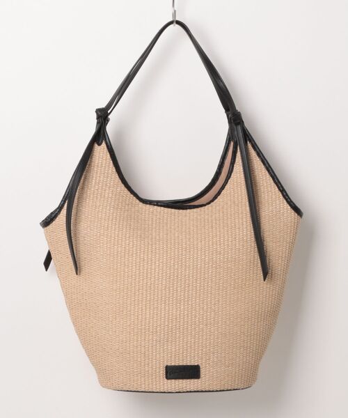 SALON de RUBAN（サロンドルヴァン）の「【SALON de RUBAN / サロン ド ルヴァン】 トートバッグ（トートバッグ・レディース・ブラック/ブラウン/ホワイト・FREE）」の2枚目の写真