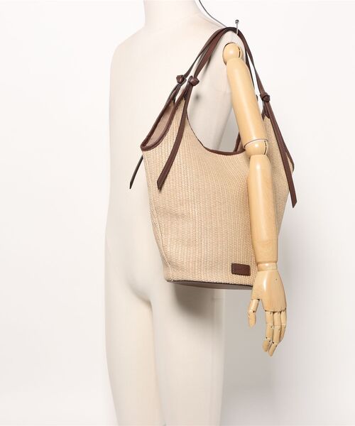 SALON de RUBAN（サロンドルヴァン）の「【SALON de RUBAN / サロン ド ルヴァン】 トートバッグ（トートバッグ・レディース・ブラック/ブラウン/ホワイト・FREE）」の10枚目の写真